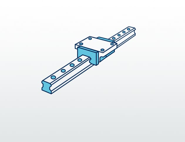 Guide lineari e cursori - Raddrizzatura automatica per guide